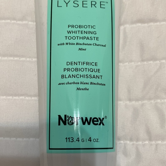 Lysere toothpaste from Norwex 4 oz whitening sealed without box - Picture 2 of 4